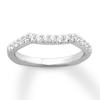 Thumbnail Image 0 of Diamond Wedding Band 1/4 ct tw Round 18K White Gold