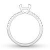 Thumbnail Image 1 of Diamond Ring Setting 1/5 ct tw Round 14K White Gold