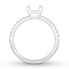 Thumbnail Image 1 of Diamond Ring Setting 1/5 ct tw Round 14K White Gold