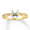 Thumbnail Image 0 of Diamond Ring Setting 1/4 carat tw Round-cut 14K Yellow Gold