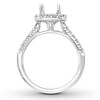 Thumbnail Image 1 of Diamond Ring Setting 3/8 carat tw Round-cut 14K White Gold