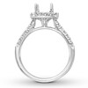 Thumbnail Image 1 of Diamond Ring Setting 1/2 carat tw Round-cut 14K White Gold