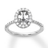 Thumbnail Image 0 of Diamond Ring Setting 1/3 carat tw Round-cut 14K White Gold