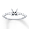 Thumbnail Image 0 of Diamond Engagement Ring Setting 3/8 ct tw Round Platinum