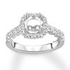 Thumbnail Image 0 of Diamond Ring Setting 7/8 carat tw Round 14K White Gold