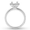 Thumbnail Image 1 of Diamond Ring Setting 3/8 carat tw Round 14K White Gold