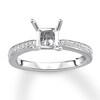 Thumbnail Image 0 of Diamond Ring Setting 3/8 carat tw Round 14K White Gold