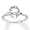 Thumbnail Image 0 of Diamond Ring Setting 1/4 carat tw Round-cut 14K White Gold