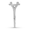 Thumbnail Image 2 of Diamond Ring Setting 1/4 carat tw Round-cut 14K White Gold