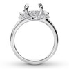 Thumbnail Image 1 of Diamond Ring Setting 3/8 carat tw Round 14K White Gold