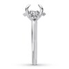 Thumbnail Image 2 of Diamond Ring Setting 3/8 carat tw Round 14K White Gold