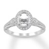 Thumbnail Image 0 of Diamond Ring Setting 1/3 carat tw Round 14K White Gold