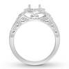 Thumbnail Image 1 of Diamond Ring Setting 1/3 carat tw Round 14K White Gold