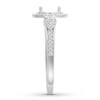 Thumbnail Image 2 of Diamond Ring Setting 1/3 carat tw Round 14K White Gold