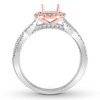 Thumbnail Image 1 of Diamond Ring Setting 3/8 carat tw Round 14K Two-Tone Gold