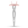 Thumbnail Image 2 of Diamond Ring Setting 3/8 carat tw Round 14K Two-Tone Gold