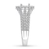 Thumbnail Image 2 of Diamond Ring Setting 1 carat tw Round 14K White Gold