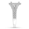 Thumbnail Image 2 of Diamond Ring Setting 3/4 carat tw Round 14K White Gold