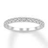 Thumbnail Image 0 of Diamond Wedding Band 1/2 carat tw Round 14K White Gold