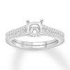 Thumbnail Image 0 of Diamond Ring Setting 1/3 carat tw Round 14K White Gold