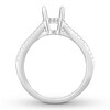 Thumbnail Image 1 of Diamond Ring Setting 1/3 carat tw Round 14K White Gold