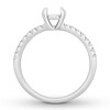 Thumbnail Image 1 of Diamond Ring Setting 1/5 carat tw Round 14K White Gold
