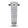 Thumbnail Image 2 of Michael M Diamond Ring Setting 1-3/8 ct tw Round 18K White Gold (Center diamond is sold separately)