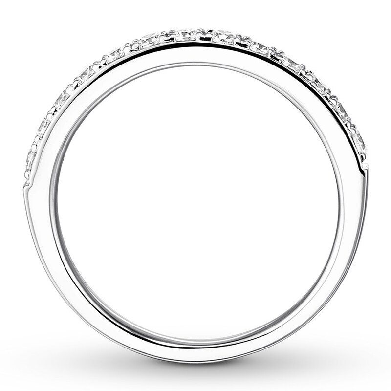 Diamond Anniversary Band 1/3 carat tw 14K White Gold