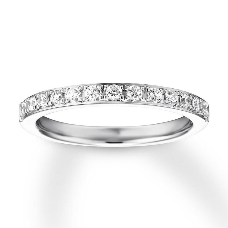 Diamond Anniversary Band 1/3 carat tw 14K White Gold