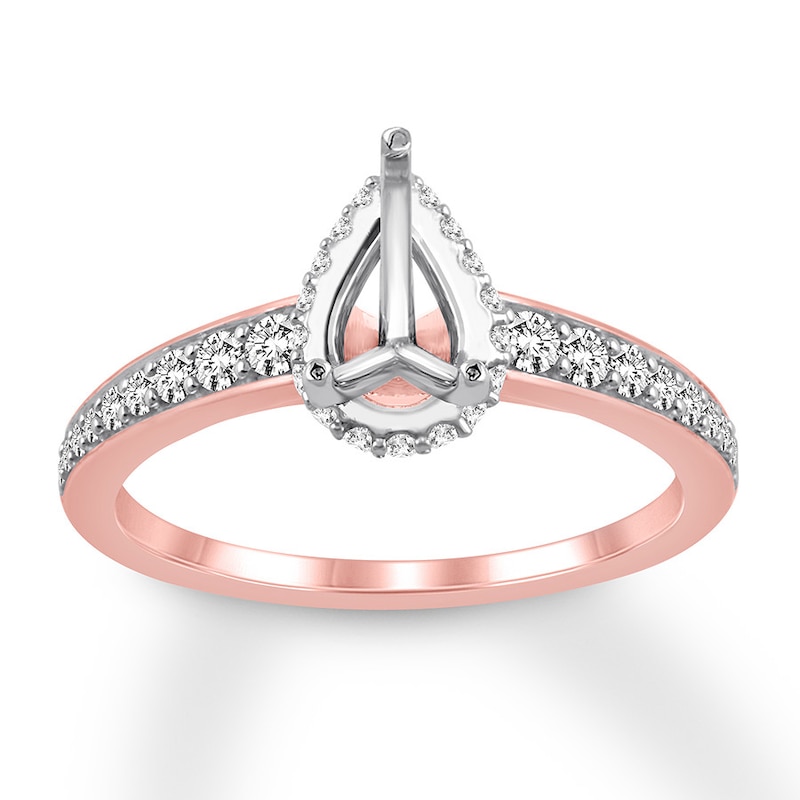 Main Image 1 of Diamond Ring Setting 1/3 carat tw 14K Two-tone Gold