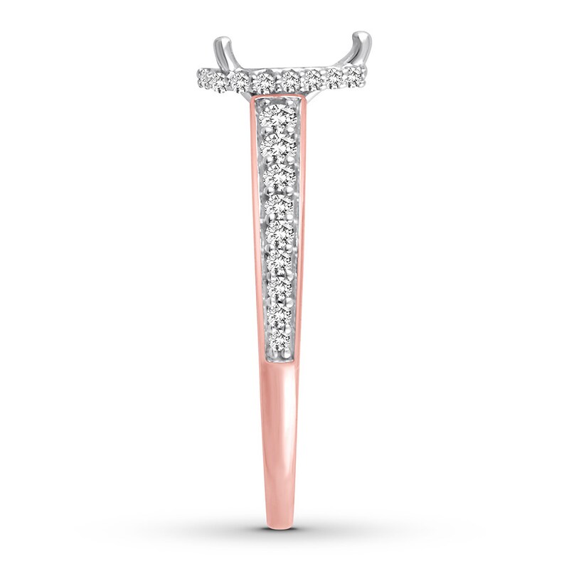 Main Image 3 of Diamond Ring Setting 1/3 carat tw 14K Two-tone Gold