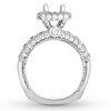 Thumbnail Image 1 of Diamond Ring Setting 1-3/4 ct tw Round 18K White Gold
