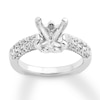 Thumbnail Image 0 of Diamond Ring Setting 3/4 ct tw Round 18K White Gold