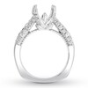 Thumbnail Image 1 of Diamond Ring Setting 3/4 ct tw Round 18K White Gold