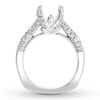 Thumbnail Image 1 of Diamond Ring Setting 3/4 ct tw Round 18K White Gold