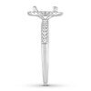 Thumbnail Image 2 of Diamond Ring Setting 1/4 carat tw Round 14K White Gold
