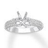 Thumbnail Image 0 of Diamond Ring Setting 1/2 carat tw Round 14K White Gold