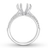 Thumbnail Image 1 of Diamond Ring Setting 1/2 carat tw Round 14K White Gold
