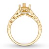 Thumbnail Image 1 of Diamond Ring Setting 1/3 carat tw Round 14K Yellow Gold