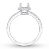 Thumbnail Image 1 of Diamond Engagement Ring Setting 1/3 ct tw Round 14K White Gold
