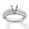 Thumbnail Image 0 of Diamond Ring Setting 1-1/8 ct tw Round 18K White Gold
