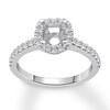 Thumbnail Image 0 of Diamond Engagement Ring Setting 3/8 ct tw Round 14K White Gold