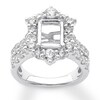 Thumbnail Image 0 of Diamond Ring Setting 2-1/6 ct tw Round 18K White Gold