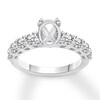 Thumbnail Image 0 of Diamond Engagement Ring Setting 1-1/5 ct tw 14K White Gold