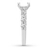 Thumbnail Image 2 of Diamond Engagement Ring Setting 1-1/5 ct tw 14K White Gold