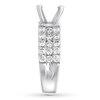 Thumbnail Image 2 of Diamond Engagement Ring Setting 1-3/4 ct tw Round 18K White Gold