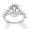 Thumbnail Image 0 of Diamond Ring Setting 1-3/8 ct tw Round 18K White Gold