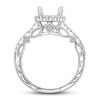Thumbnail Image 1 of Diamond Engagement Ring Setting 1/2 ct tw Round 14K White Gold