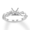 Thumbnail Image 0 of Diamond Engagement Ring Setting 1/4 ct tw Round 14K White Gold