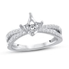 Thumbnail Image 0 of Diamond Engagement Ring Setting 1/4 ct tw Round 14K White Gold